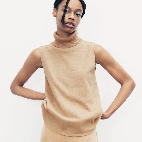 Zara Tops - Zara Turtleneck Tank